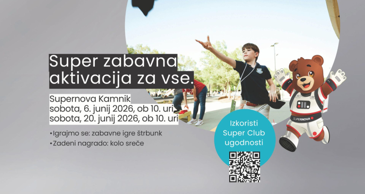 Supernova Kamnik v juniju pripravlja dve soboti zabave in nagrad